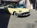 1957 Ford Thunderbird I, жёлтый - вид 1