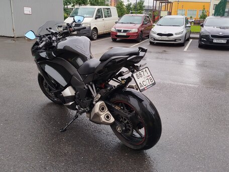 2018 Kawasaki Ninja 1000 SX, чёрный, 900000 рублей, вид 5