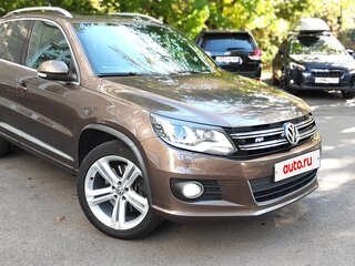 2014 Volkswagen Tiguan I Рестайлинг, коричневый, 1900000 рублей, вид 2