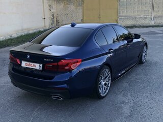 2017 BMW 5 серии 530d xDrive VII (G30/G31/G38), синий, 5150000 рублей, вид 5
