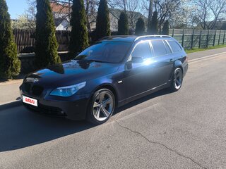 2005 BMW 5 серии 535d V (E60/E61), синий, 1500000 рублей, вид 3
