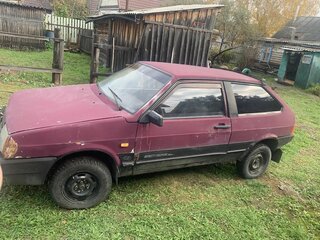 1996 Lada (ВАЗ) 2108, красный, 68000 рублей, вид 5