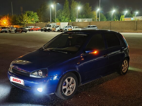2007 Lada (ВАЗ) Kalina I, синий, 280000 рублей - вид 6