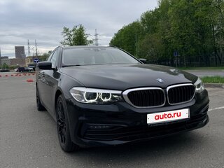 2018 BMW 5 серии 520d VII (G30/G31/G38), чёрный, 3300000 рублей, вид 4