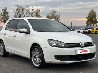 2011 Volkswagen Golf VI, белый, 800000 рублей, вид 2