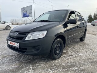 2018 Lada (ВАЗ) Granta I, чёрный, 800000 рублей, вид 2