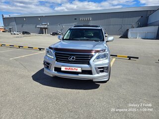 2012 Lexus LX 570 III Рестайлинг, серебристый, 5500000 рублей, вид 2