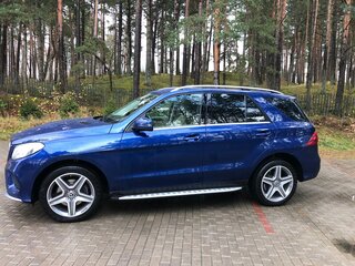 2017 Mercedes-Benz GLE 350 d I (W166), синий, 4600000 рублей, вид 3