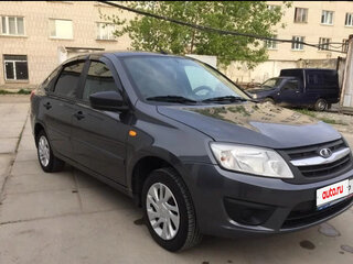 2017 Lada (ВАЗ) Granta I, серебристый, 650000 рублей, вид 4