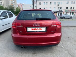 2009 Audi A3 II (8P) Рестайлинг 2, красный, 800000 рублей, вид 3