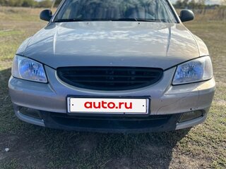 2011 Hyundai Accent ТагАЗ II, бежевый, 600000 рублей, вид 1