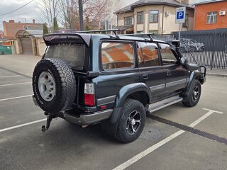 1996 Toyota Land Cruiser 80 Series Рестайлинг, зелёный, 1700000 рублей, вид 4