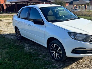 2018 Lada (ВАЗ) Granta I Рестайлинг, белый, 500000 рублей, вид 2