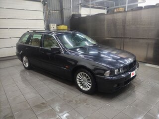 2001 BMW 5 серии 520i IV (E39) Рестайлинг, чёрный, 585000 рублей, вид 2