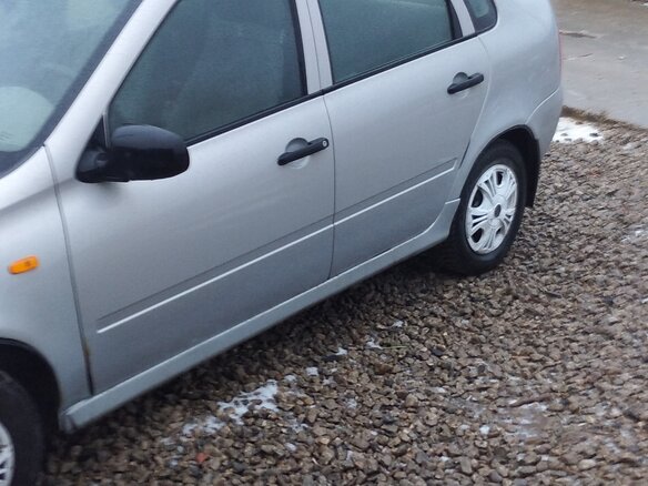 2008 Lada (ВАЗ) Kalina I, серебристый - вид 7