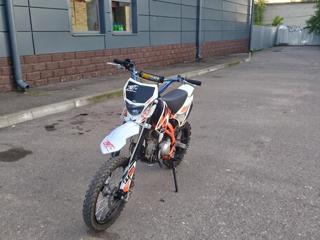 2023 Kayo Basic TT125EM, оранжевый, 80000 рублей, вид 4