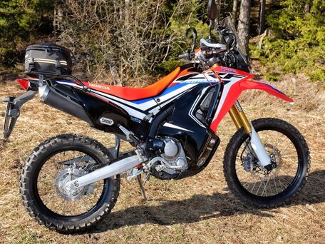 2019 Honda CRF 250L Rally, красный, 835000 рублей, вид 2