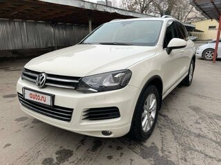 2010 Volkswagen Touareg II, белый, 2899000 рублей, вид 1