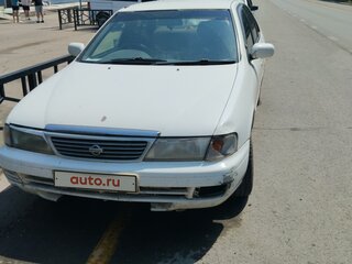 1998 Nissan Sunny B14, белый, 180000 рублей, вид 1