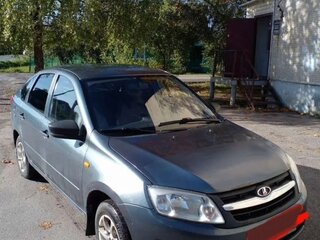 2015 Lada (ВАЗ) Granta I, серебристый, 350000 рублей, вид 3