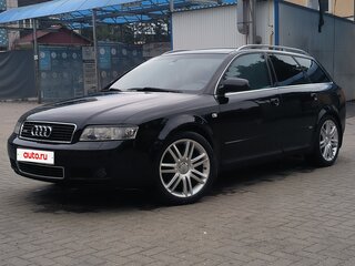 2003 Audi A4 II (B6), чёрный, 1237000 рублей, вид 1