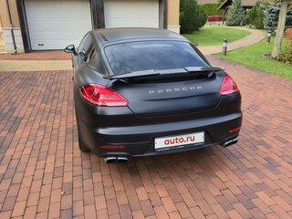 2013 Porsche Panamera Turbo Executive I Рестайлинг, чёрный, 4000000 рублей, вид 4