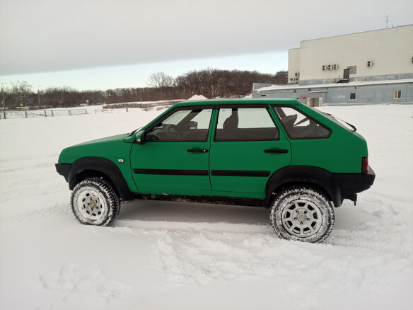2000 Lada (ВАЗ) 2109, зелёный - вид 27