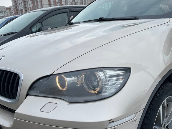 2013 BMW X6 35i I (E71) Рестайлинг, серый, 1950000 рублей - вид 3