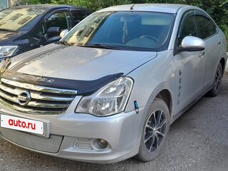2013 Nissan Almera III (G15), серебристый, 650000 рублей, вид 2