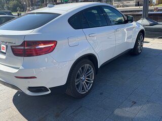 2013 BMW X6 M50d I (E71) Рестайлинг, белый, 2600000 рублей, вид 5
