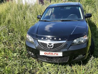 2007 Mazda 3 I (BK) Рестайлинг, чёрный, 650000 рублей, вид 1