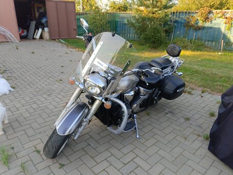 2007 Yamaha XVS1300, серебристый, 600000 рублей, вид 2