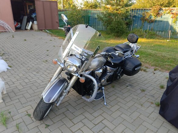2007 Yamaha XVS1300, серебристый, 600000 рублей - вид 1