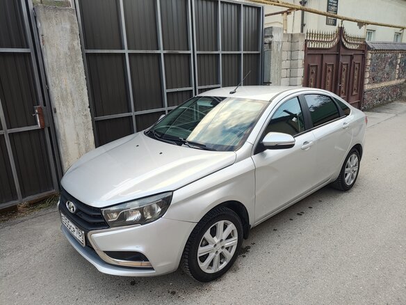 2021 Lada (ВАЗ) Vesta I, серый, 849000 рублей - вид 1