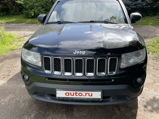 2012 Jeep Compass I Рестайлинг, чёрный, 900000 рублей, вид 1