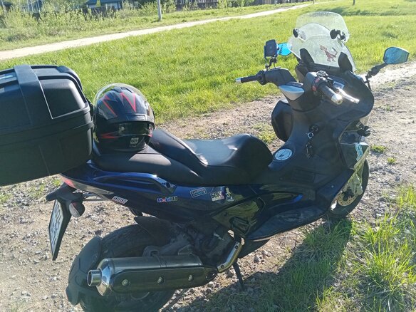 2007 Gilera Nexus, синий, 220000 рублей