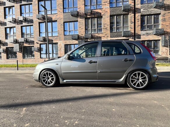 2008 Lada (ВАЗ) Kalina I, серый, 540000 рублей - вид 4