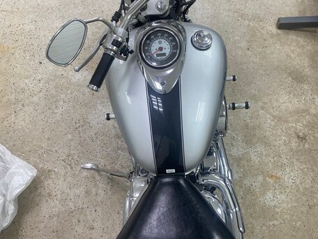 2002 Yamaha XVS1100, серый, 480000 рублей, вид 4