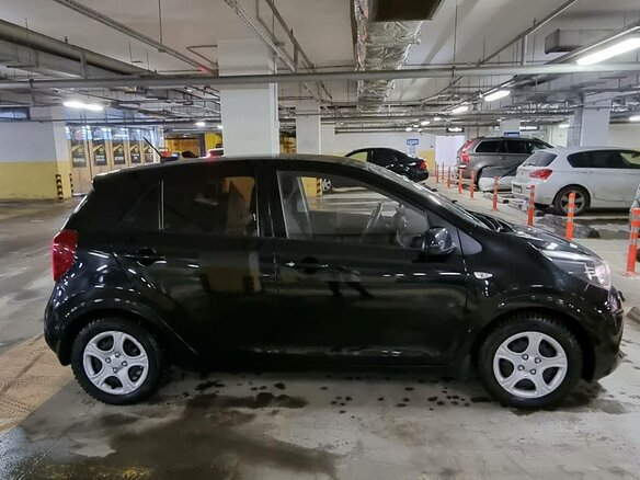 2017 Kia Picanto III, чёрный, 1200000 рублей - вид 4