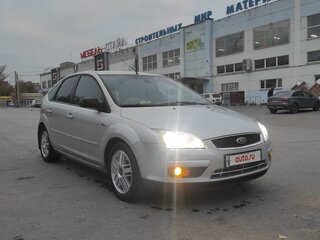 2007 Ford Focus II, серебристый, 985000 рублей, вид 3