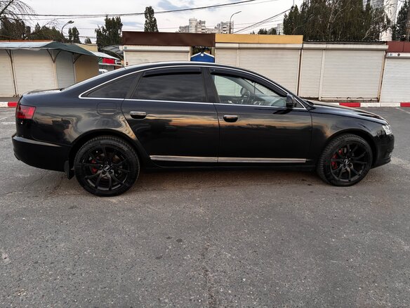 2009 Audi A6 III (C6) Рестайлинг, чёрный, 1250000 рублей - вид 1