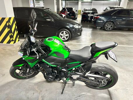 2021 Kawasaki Z 900, зелёный, 800000 рублей, вид 4