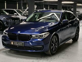 2019 BMW 6 серии Gran Turismo 620d xDrive IV (G32), синий, 3599000 рублей, вид 3
