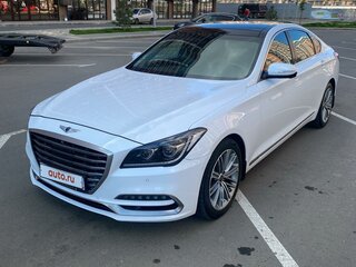 2017 Genesis G80 I, белый, 2450000 рублей, вид 1