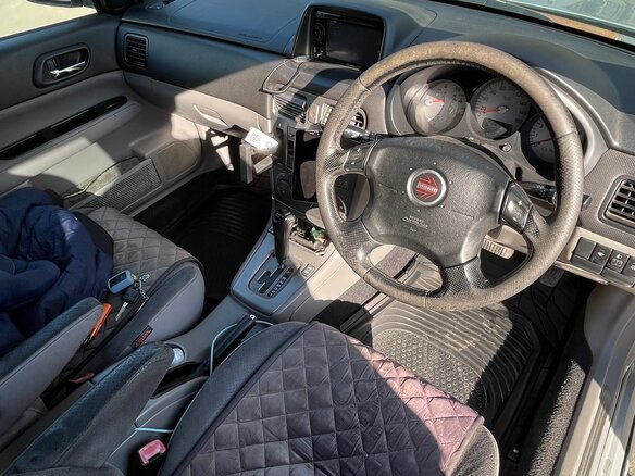 2003 Subaru Forester II, серебристый, 555000 рублей - вид 16