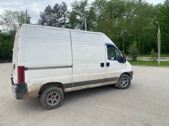 2008 Fiat Professional Ducato, белый - вид 1