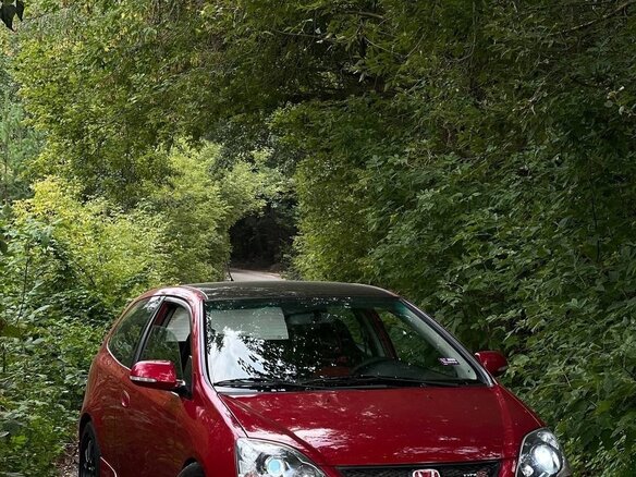 2004 Honda Civic Type R VII Рестайлинг, красный