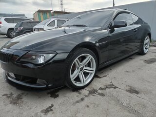 2004 BMW 6 серии 645i II (E63/E64), чёрный, 1199000 рублей, вид 1
