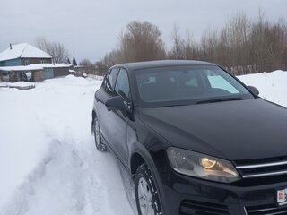 2011 Volkswagen Touareg II, чёрный, 1600000 рублей, вид 1