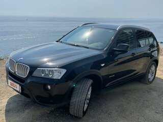 2011 BMW X3 28i xDrive II (F25), чёрный, 1350000 рублей, вид 1